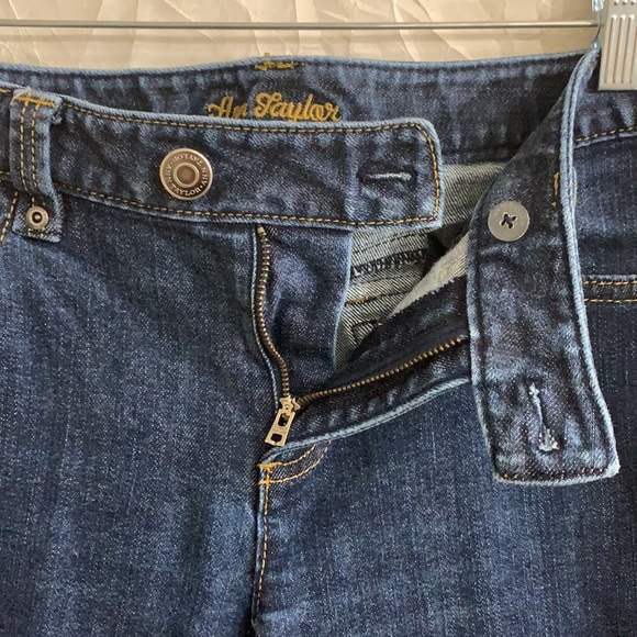 Ann Taylor Modern Fit Lindsay Waist Capri Jeans sz 10 - Picture 5 of 10